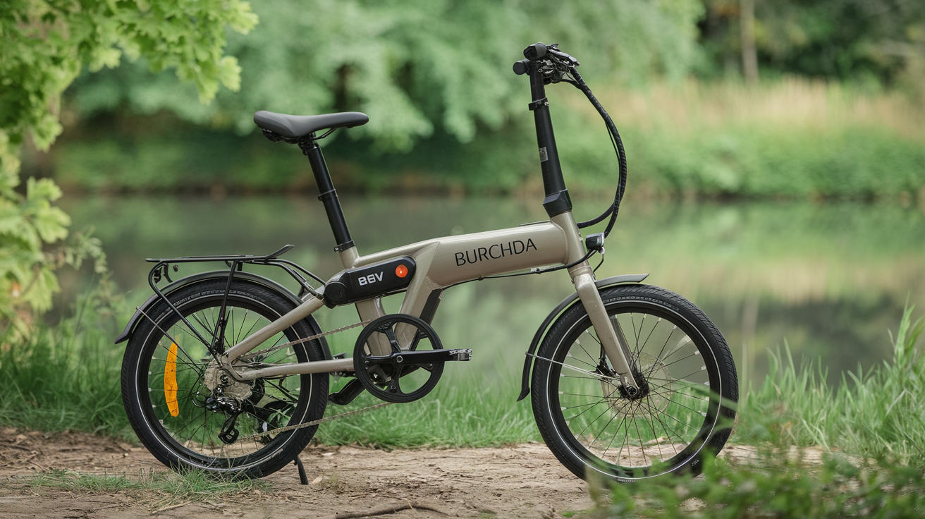 electric folding burchda r8v e bike